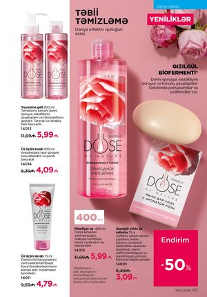 Faberlik kataloqu 2 2026 gürcü dilində səhifə 136