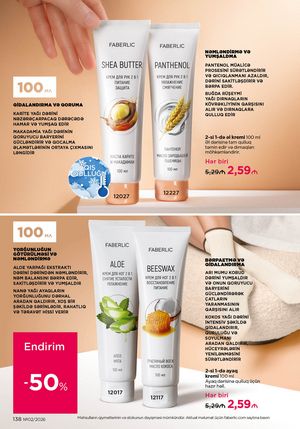 Faberlik kataloqu 2 2026 gürcü dilində səhifə 137