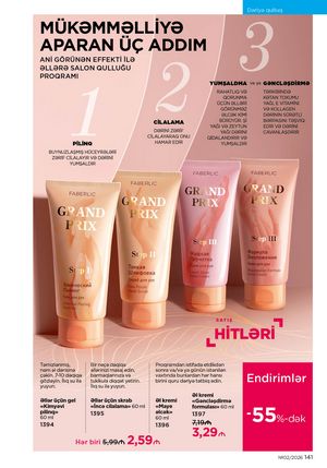 Faberlik kataloqu 2 2026 gürcü dilində səhifə 140