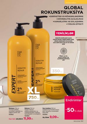 Faberlik kataloqu 2 2026 gürcü dilində səhifə 152