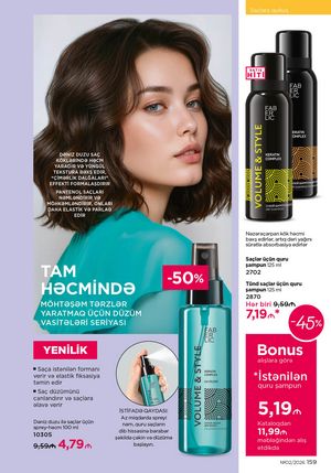 Faberlik kataloqu 2 2026 gürcü dilində səhifə 158