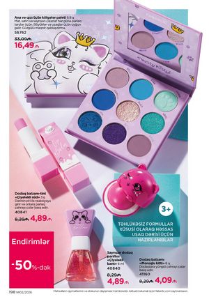 Faberlik kataloqu 2 2026 gürcü dilində səhifə 197