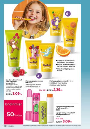 Faberlik kataloqu 2 2026 gürcü dilində səhifə 203