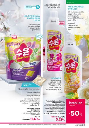 Faberlik kataloqu 2 2026 gürcü dilində səhifə 244