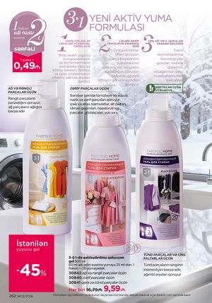 Faberlik kataloqu 2 2026 gürcü dilində səhifə 261