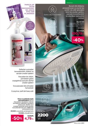 Faberlik kataloqu 2 2026 gürcü dilində səhifə 262