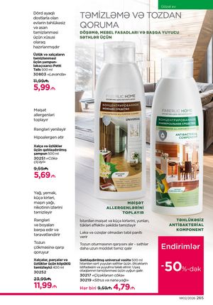 Faberlik kataloqu 2 2026 gürcü dilində səhifə 264