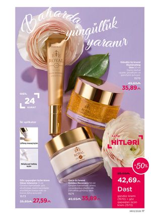 Faberlik kataloqu 3 2026 gürcü dilində səhifə 17