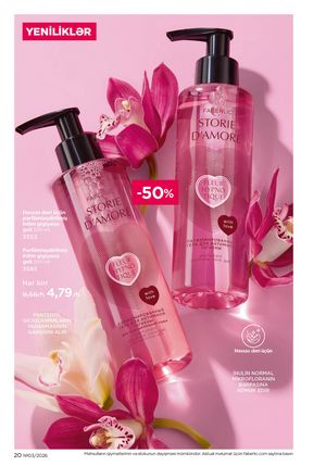 Faberlik kataloqu 3 2026 gürcü dilində səhifə 20