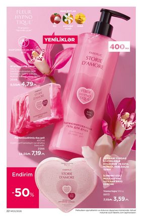 Faberlik kataloqu 3 2026 gürcü dilində səhifə 22