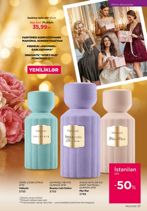 Faberlik kataloqu 3 2026 gürcü dilində səhifə 27