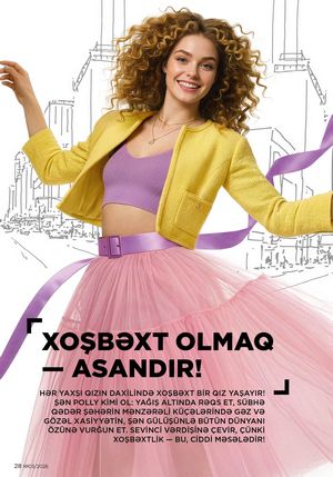 Faberlik kataloqu 3 2026 gürcü dilində səhifə 28