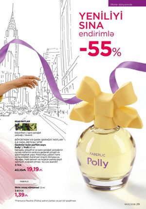 Faberlik kataloqu 3 2026 gürcü dilində səhifə 29