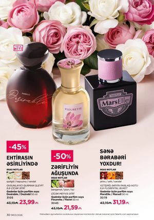 Faberlik kataloqu 3 2026 gürcü dilində səhifə 30