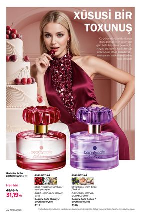 Faberlik kataloqu 3 2026 gürcü dilində səhifə 32