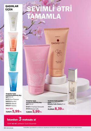 Faberlik kataloqu 3 2026 gürcü dilində səhifə 42