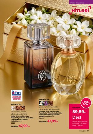 Faberlik kataloqu 3 2026 gürcü dilində səhifə 47