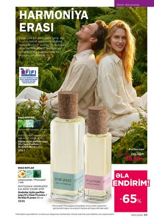 Faberlik kataloqu 3 2026 gürcü dilində səhifə 49