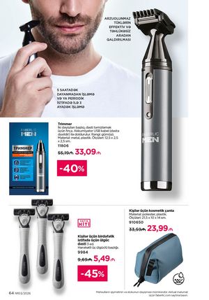 Faberlik kataloqu 3 2026 gürcü dilində səhifə 64