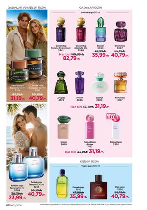 Faberlik kataloqu 3 2026 gürcü dilində səhifə 68