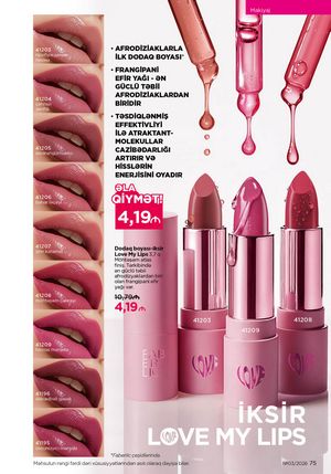 Faberlik kataloqu 3 2026 gürcü dilində səhifə 75