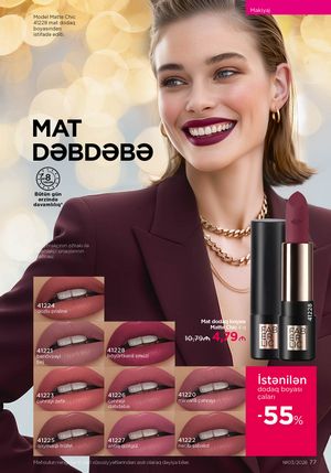 Faberlik kataloqu 3 2026 gürcü dilində səhifə 77