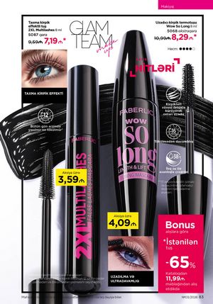 Faberlik kataloqu 3 2026 gürcü dilində səhifə 83