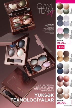 Faberlik kataloqu 3 2026 gürcü dilində səhifə 87