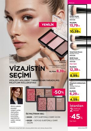 Faberlik kataloqu 3 2026 gürcü dilində səhifə 91