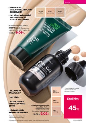 Faberlik kataloqu 3 2026 gürcü dilində səhifə 93