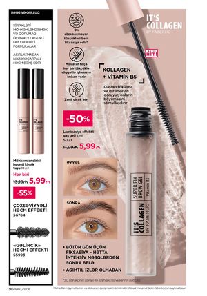 Faberlik kataloqu 3 2026 gürcü dilində səhifə 96