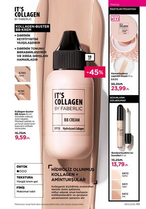 Faberlik kataloqu 3 2026 gürcü dilində səhifə 99