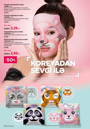 Faberlik kataloqu 3 2026 gürcü dilində səhifə 125