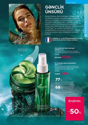 Faberlik kataloqu 3 2026 gürcü dilində səhifə 144