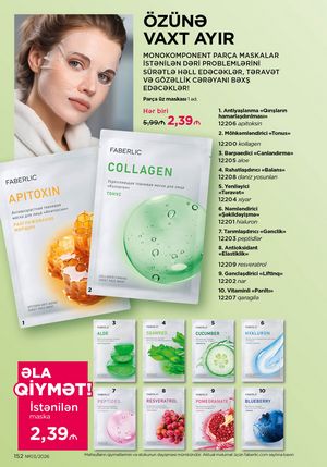 Faberlik kataloqu 3 2026 gürcü dilində səhifə 151