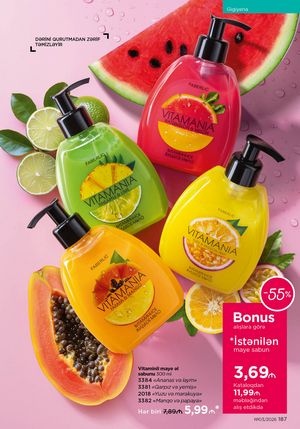 Faberlik kataloqu 3 2026 gürcü dilində səhifə 186