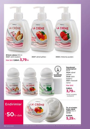 Faberlik kataloqu 3 2026 gürcü dilində səhifə 191