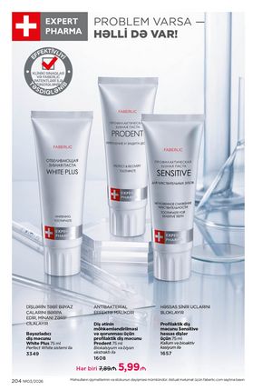 Faberlik kataloqu 3 2026 gürcü dilində səhifə 203