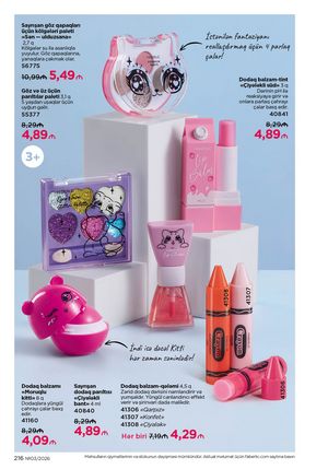 Faberlik kataloqu 3 2026 gürcü dilində səhifə 215