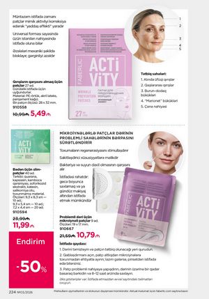 Faberlik kataloqu 3 2026 gürcü dilində səhifə 223