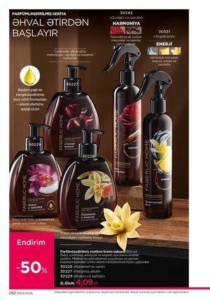 Faberlik kataloqu 3 2026 gürcü dilində səhifə 261