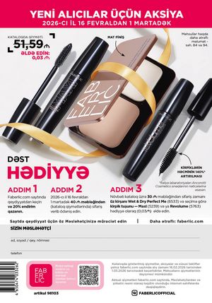 Faberlik kataloqu 3 2026 gürcü dilində səhifə 299