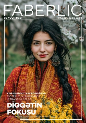 Faberlik kataloqu 4 2026 gürcü dilində səhifə 1