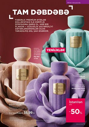 Faberlik kataloqu 4 2026 gürcü dilində səhifə 13