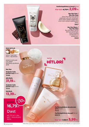 Faberlik kataloqu 4 2026 gürcü dilində səhifə 16