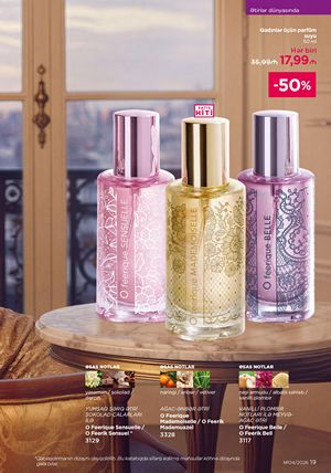 Faberlik kataloqu 4 2026 gürcü dilində səhifə 19