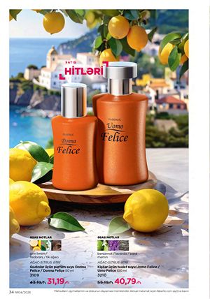 Faberlik kataloqu 4 2026 gürcü dilində səhifə 34