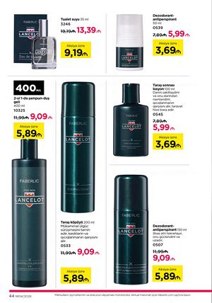 Faberlik kataloqu 4 2026 gürcü dilində səhifə 44