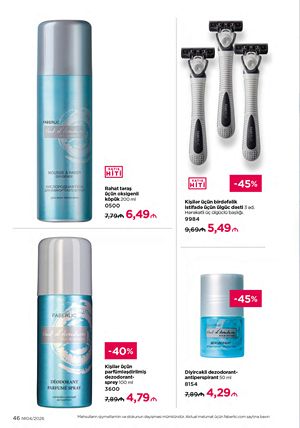 Faberlik kataloqu 4 2026 gürcü dilində səhifə 46