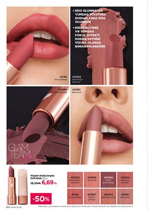 Faberlik kataloqu 4 2026 gürcü dilində səhifə 64